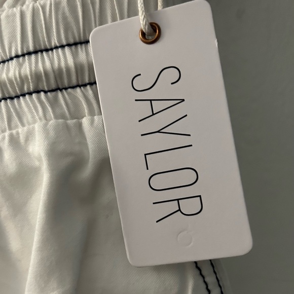 SAYLOR Bijou Romper Size Small in White - Picture 11 of 12